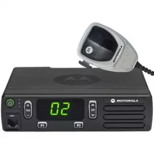 Motorola DM1400 Digital Mobile Radio & Microphone