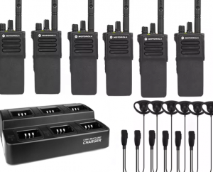 Motorola DP4400e Six Pack